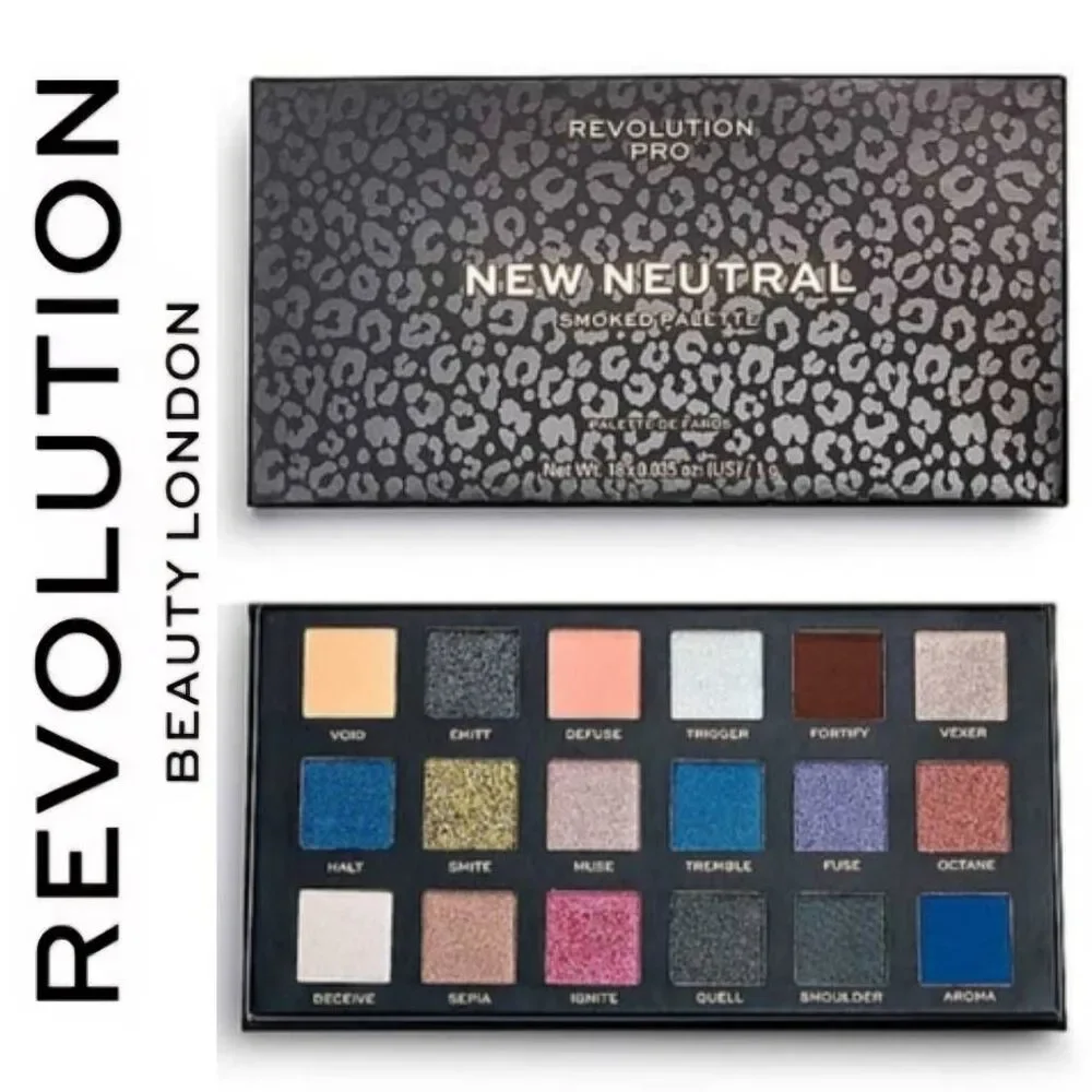 Revolution‎ Beautt Pro New Neutral  Smoked Palette